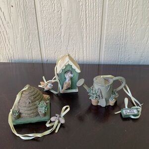 Naturewood Ornaments, set of 3